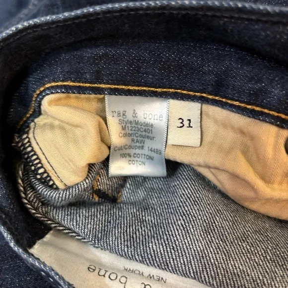 Men’s Rag & Bone.  Jeans. Standard issue. - Picture 6 of 8